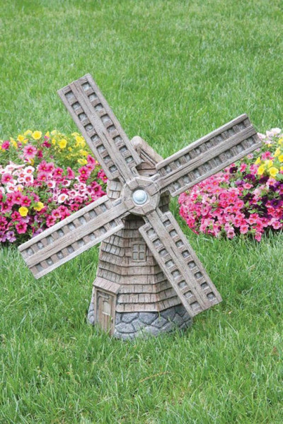 Dutch Whispering Woods Windmill Garden Sculpture Holland Yard Art
